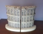 Set Of 2 Roman Colosseum Bookends