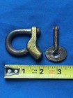 Antique Civil War Artillery Cannon Limber Chest Lock - Padlock W  Key