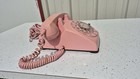 Vintage Pink Rotary Dial Telephone  Western Electric Bell System Phone  Mod 500
