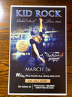 Kid Rock Poster 2013 Fort Wayne In Concert 11x17 Rebel Soul Tour Memorial Col 