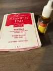 Stampin Up Classic Ink Refill   Pad   Real Red