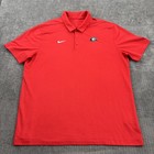 Georgia Bulldogs Polo Shirt Mens Extra Large Nike Golf Drifit Casual Pullover