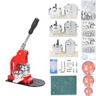 Button Maker Machine Badge Pin Machine 1 25  2 25  2 95  900free Parts Press Kit