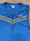 Zoot Sleeveless Racing Tri Jersey Blue Large Competition Triathlon Cycling Tee