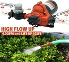 Rv Fresh Water Diaphragm Pump 12 Volt Dc 4 0 Gpm 50psi  On Demand    