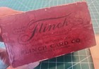 1913 Flinch Card Parlor Game In Original Box W  Instructions - Complete Set - Sm