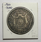1856-a France 5 Francs  Large Silver Coin Currency