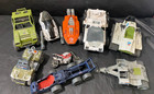 Vintage Gi Joe Vehicle Lot Havoc Snow Cat Toad Trailer Triple T Devil Fish Boat