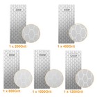5pcs 200-1200 Grit Diamond Sharpening Stone Set Honeycomb Surface Whetstone