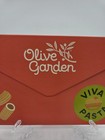 2026 Olive Garden Pasta Pass Envelope Only