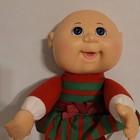 Cabbage Patch Kids Christmas Doll Holiday Red Green Dress Wicked Cool Toys 2