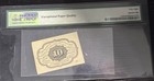 10 Cent  First Issue  Us Fractional Currency  Pmg 58  Epq