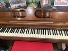 Cable-nelson Upright Piano 88 Keys Walnut Finish Brown