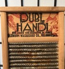 Vintage Dubl Handi Washboard Co  Columbus Ohio Wash Board 18x 9    Home Decor