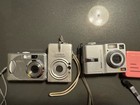 Untested Canon Powershot Elph  Sanyo  Kodak   Digital Camera  lot Of 5 