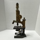 Antique C 1909 Ernst Leitz Wetzlar Z102 Compound Microscope No 110348 Germany