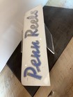 Vintage Penn Reels Reverse Painted Acrylic Dealer Display Sign Backlit Etched 