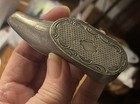Victorian Hinged Shoe Pewter Snuff Box