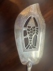 Vintage Silver Plate Fish Serving Knife 11 