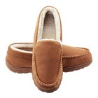  Moccasins For Men House Slippers Indoor Outdoor Plush Mens Bedroom Shoes With 