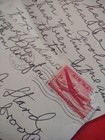 2 Handwritten Love Letters From A Female Soldier To Her Sweetheart 1940s 