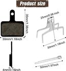 4 Pairs Bike Brake Pads  Resin Semi-metal Bicycle Disc Brake Pads Replacement   