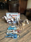 Vtg  Marx Johnny West Entire Collection  Action Figures  Horses  And Accessories