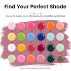 30 Pcs Gel Nail Polish  24 Colors Soak Off Gel Nail Polish Set Pink Blue With Ba