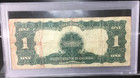 1899  1 Us Black Eagle Silver Certificate Rare Late Serial R-a Mule Fr 236m Vf