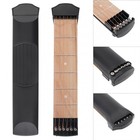 Portable 6-fret Pocket Guitar Trainer With Tuning Wrench Chord Practice Tool