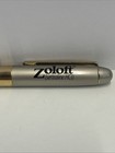 Pharmaceutical Collectable Zoloft Pen Silver Gold Metal 1980   s Drug Medicine Rep