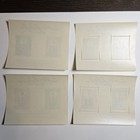 Afghanistan Stamps 4 Perf   Imperf Souvenir Sheets Lot Of 4 Collection 