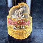 Antique White Rock Mineral soda Water Bottle Vintage 1922 Paper Label Fairy Girl