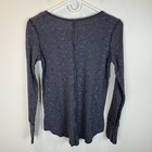 Nwot Free People We The Free Floral Waffle Knit Long Sleeve Thermal Layer Top S