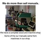Atlas Horizontal Milling Machine Owner Instruction Parts Manual All Models 0016