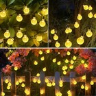 30   50  100 Led Christmas Tree Fairy String Party Lights Lamp Xmas Waterproof