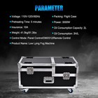 3000w Dmx Low Lying Fog Machine Dual Output Waterbased  w Hose Outlets Remote-