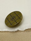 Vintage Chanel Cc Logo Gold Quilted Button