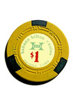 -vintage Casino-  hilton Casino   1 Chip - Rare - 1950s
