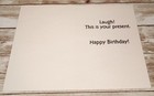 Vintage Ambassador Hallmark Garfield Funny Birthday Greeting Card Unused