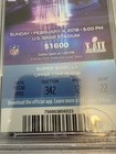 2018 Super Bowl 52 Lii Full Ticket Psa 8 Mint Eagles Patriots Foles Brady Rare    