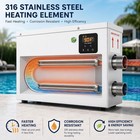 Swimming Pool Water Heater Electric Temperature Control 11kw 18kw Thermostat Spa