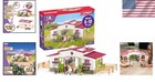 Horse Club Riding Center Toy Set - Interactive Play Figures