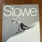 Antique Vintage Travel Brochure 1974 Stowe Vermont Vt  Ephemera Brochure Ski