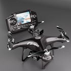 8k Dual Camera Fpv Drone  2 4  Screen  50x Zoom  Brushless  2 Batteries