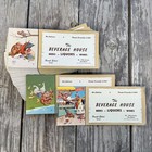42 Wholesale Lawson Wood 1950s Beverage House Liquors Monkey Ink Blotter Lot