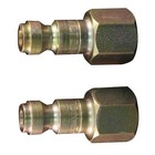 Milton   1 4  Fnpt T-style Plugs  Skin 2-pack