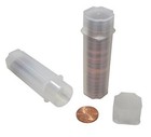 Penny cent Square Coin Tubes By Guardhouse  19mm  100 Pack