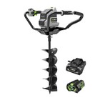 Ego Power  Eg0803 Earth Auger With 4 0ah Battery And 320w Charger