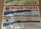 Lot Of 3 Vintage 1970s Ruger Gun Posters Firearms Dealer Poster 